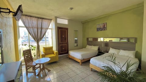 Standard Two Beds | Soundproofing, bed sheets