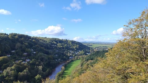 View from nearby Yat Rock, The Weir House, Bolthole Retreats