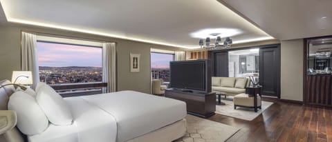 Presidential Suite, Business Lounge Access | Minibar, in-room safe, desk, laptop workspace