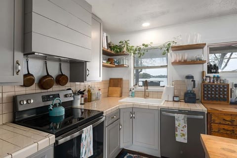 Kitchen Ready for Guests.