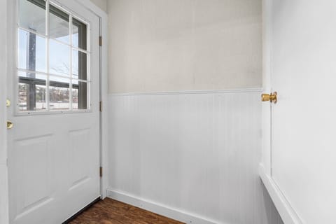 Back door - Mud room