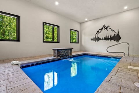 Brand new indoor heated pool provides hours of fun and entertainment for the entire group.