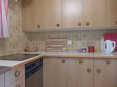 Wood, Flooring, Kitchen, Countertop, Cabinetry, Interior Design, Floor, Kitchen Appliance, Room, Cupboard