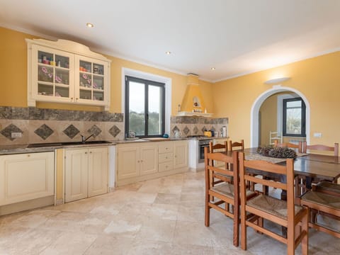 Cabinetry, Furniture, Building, Countertop, Window, Wood, Interior Design, Kitchen, House, Wood Stain