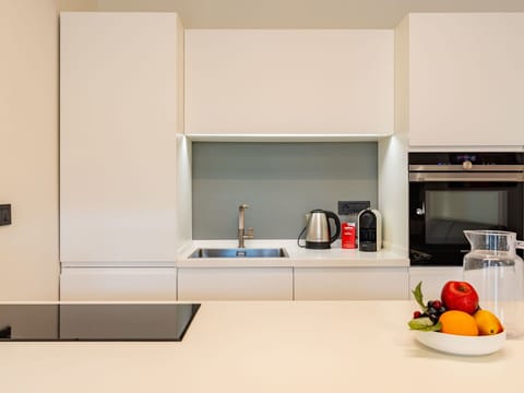 Countertop, Cabinetry, Tableware, Kitchen, Sink, Flooring, Wood, Floor, Food