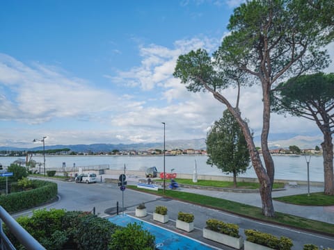 Daytime, Building, Sky, Azure, Window, Architecture, Table, Condominium, Wood, Shelving