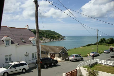 View across to the sea from Arwel