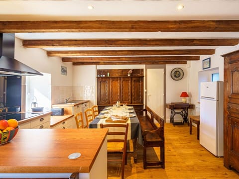 Furniture, Table, Wood, Cabinetry, Chair, Building, Interior Design, Door, Floor, Flooring