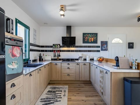 Countertop, Cabinetry, Property, Kitchen Sink, Sink, Kitchen Stove, Lighting, Kitchen, Interior Design, Wood