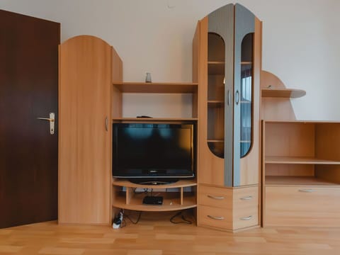 Cabinetry, Furniture, Shelf, Shelving, Wood, Television, Comfort, House, Floor, Cupboard