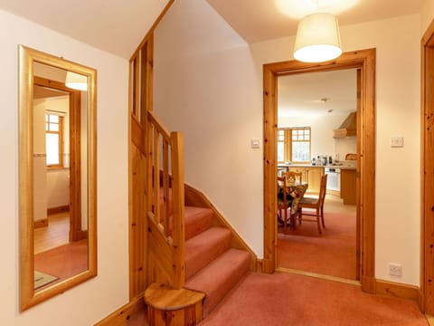 Furniture, Wood, Building, Door, Interior Design, Hall, Floor, Flooring, Wood Stain