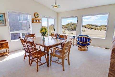 Take in the view of the ever-changing hills and dunes.