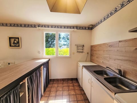 Flooring, Wood, Interior Design, Floor, Kitchen, Ceiling, Countertop, Lighting, Home, Room