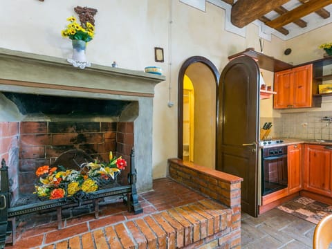 Property, Building, Orange, Lighting, Interior Design, Architecture, Cabinetry, Door, Wood, House