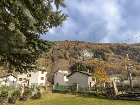 Mountain Range, Hill Station, Village, Valley, Winter, Snow, Freezing, Mountain Village, Larch