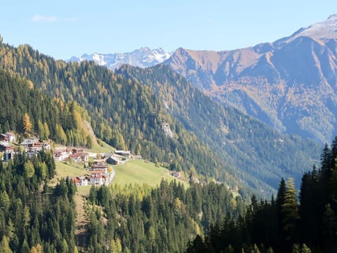Sky, Mountain, Ecoregion, Plant, Natural Landscape, Larch, Slope, Tree, Highland, Terrain