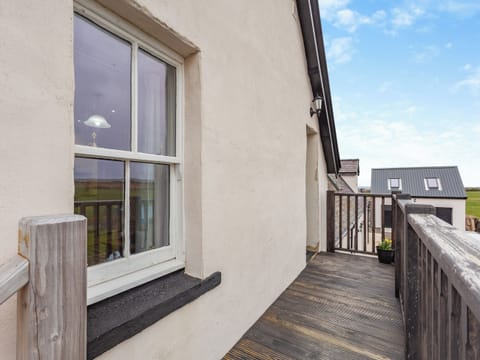 Terrace | The Servants Quarters - Pentland Escapes, Canisbay, near John O’ Groats