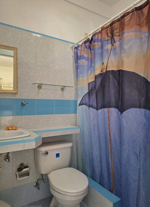 Standard Double or Twin Room, 1 Bedroom, Mountain View, Annex Building | Bathroom | Shower, rainfall showerhead, hair dryer, towels
