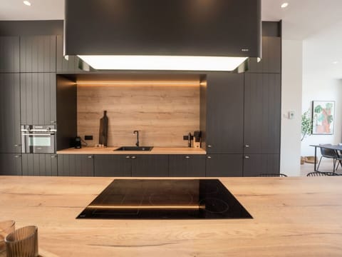 Cabinetry, Building, Furniture, Countertop, Kitchen, Wood, Flooring, Chair, Interior Design, Living Room