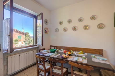 Kitchen and dining area