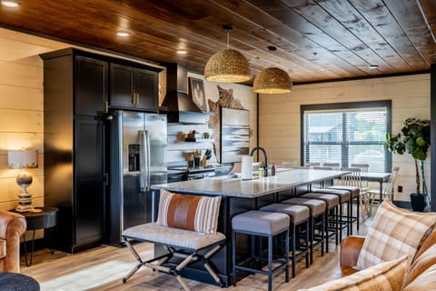 Cook up your favorite meals in our fully equipped kitchen, complete with modern appliances and ample counter space.