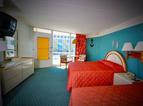 Standard Room, 2 Double Beds (Pool View) | View from room