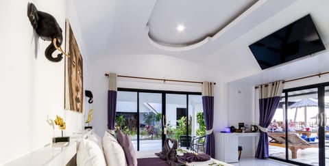 Premium bedding, individually decorated, individually furnished