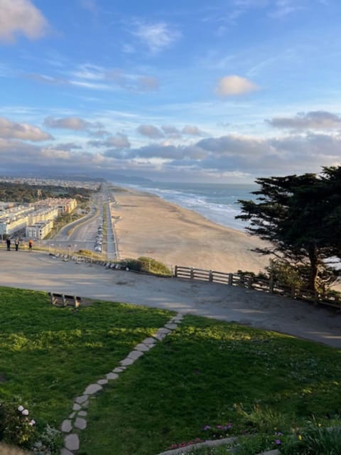 View from Sutro Heights Park (2.5 blocks)
