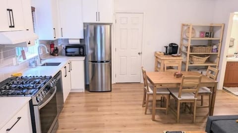 Dining room and kitchen