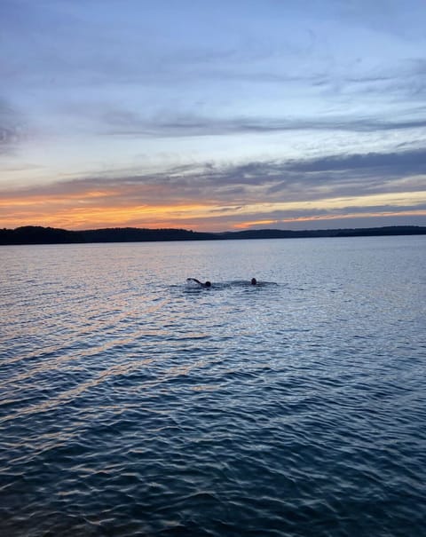 Clear, clean water for swimming