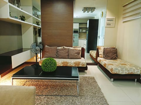 Apartment, 1 Bedroom | Living area | LCD TV