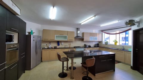 Superior Apartment, 5 Bedrooms, Ocean View | Private kitchen | Fridge, microwave
