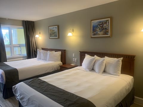 Standard Single Room, 2 Queen Beds | Premium bedding, desk, laptop workspace, blackout drapes