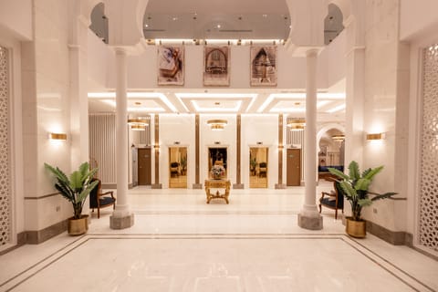 Interior entrance