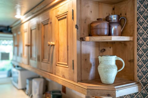 Pine wall cupboards