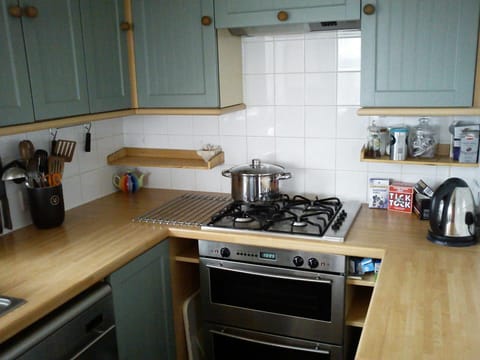 Kitchen with fitted units
