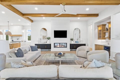 30A Backyard Paradise - Luxury Vacation Rental Beach House with Private Pool, In-House Elevator, and Rooftop Terrace with Gulf Views in Rosemary Beach, Florida - Five Star Beach Properties Destin/30A