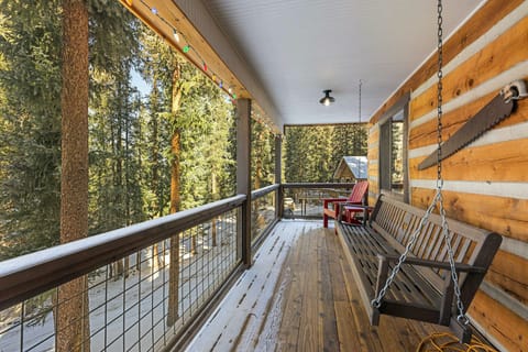 Cabin, Multiple Beds, Patio, Mountain View (Breckenridge Timber Lodge) | Balcony view