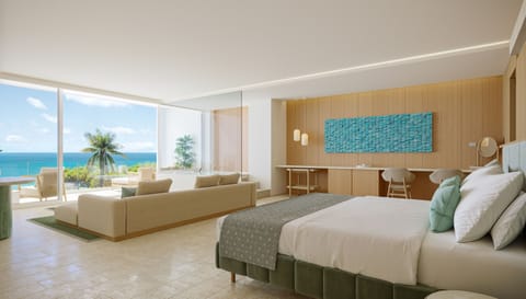 Suite, 1 King Bed (Ocean Front, Butler) | Minibar, in-room safe, free WiFi, bed sheets