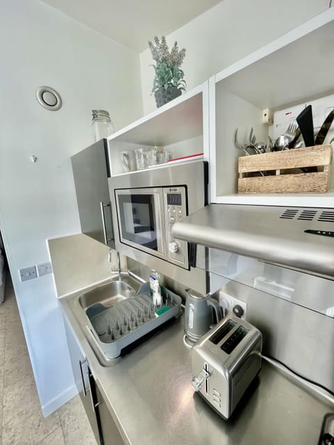 Studio | Private kitchen | Fridge, microwave, oven, stovetop