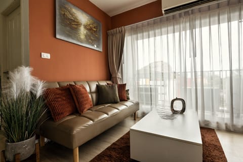 Apartment, 2 Bedrooms by the Sea | Living area | LCD TV, DVD player