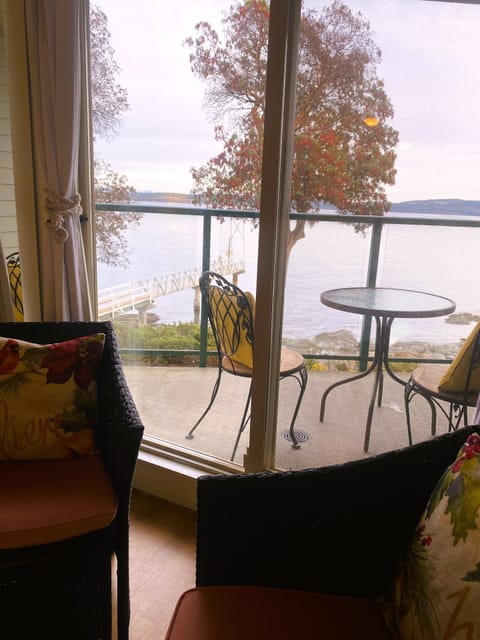 A cozy space in winter, too!