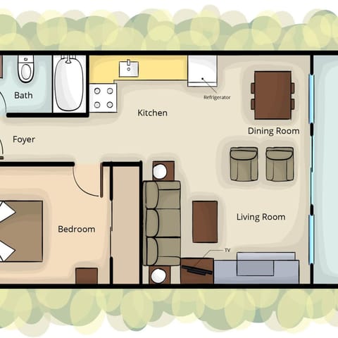 House | 1 bedroom