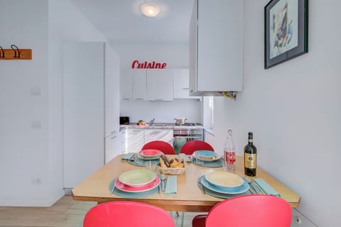 Kitchen and dining area