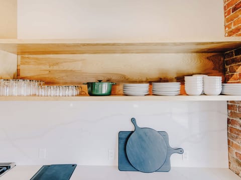 Signature Loft, Multiple Beds | Private kitchen | Coffee/tea maker, electric kettle