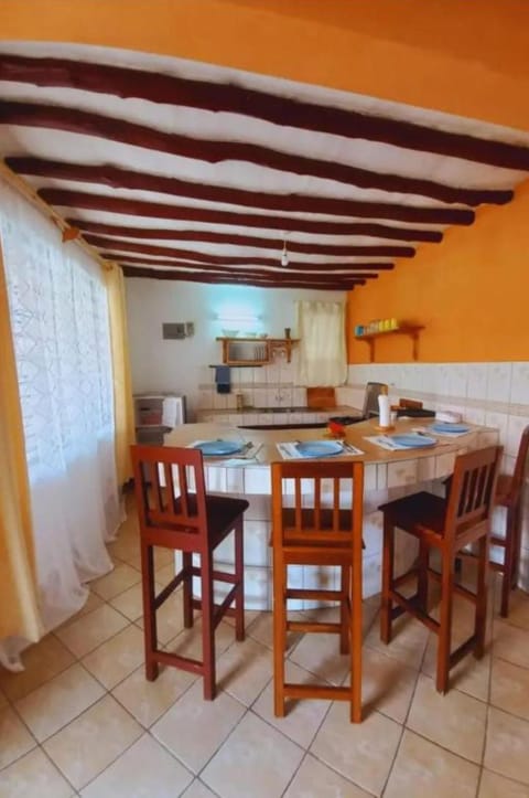 Superior Villa, 3 Bedrooms | Private kitchen | Microwave, dining tables