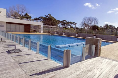 Indoor pool, seasonal outdoor pool