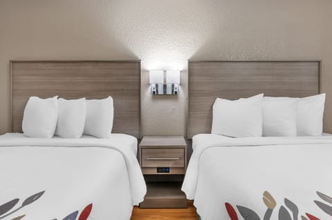 Superior Room, 2 Queen Beds, Accessible, Non Smoking | Desk, laptop workspace, iron/ironing board, free WiFi