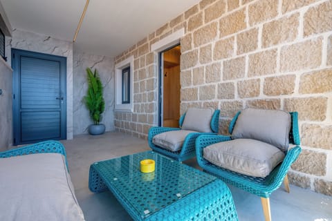 Panoramic Apartment, Sea View | Terrace/patio