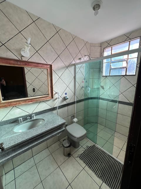 Comfort Double Room | Bathroom | Shower, towels